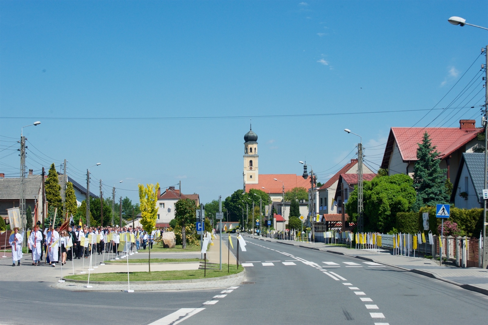 Zdjęcie w galerii na portalu naszraciborz.pl: Procesja Bożego Ciała w Tworkowie wiadomości z regionu