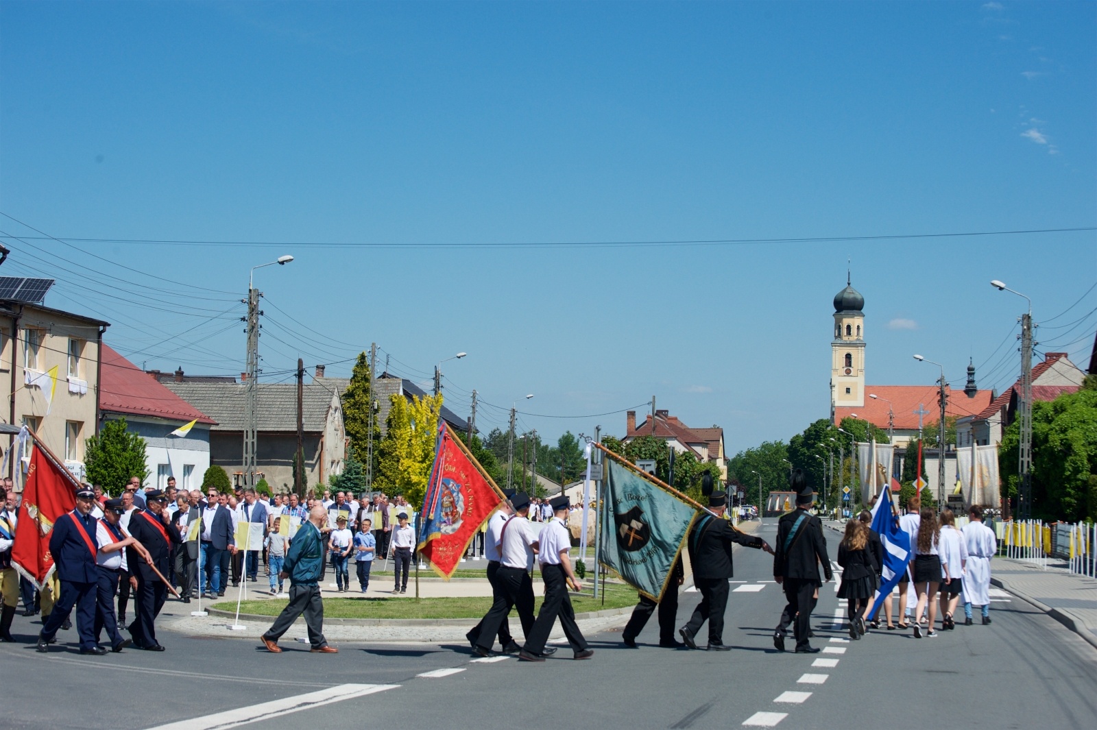 Zdjęcie w galerii na portalu naszraciborz.pl: Procesja Bożego Ciała w Tworkowie wiadomości z regionu
