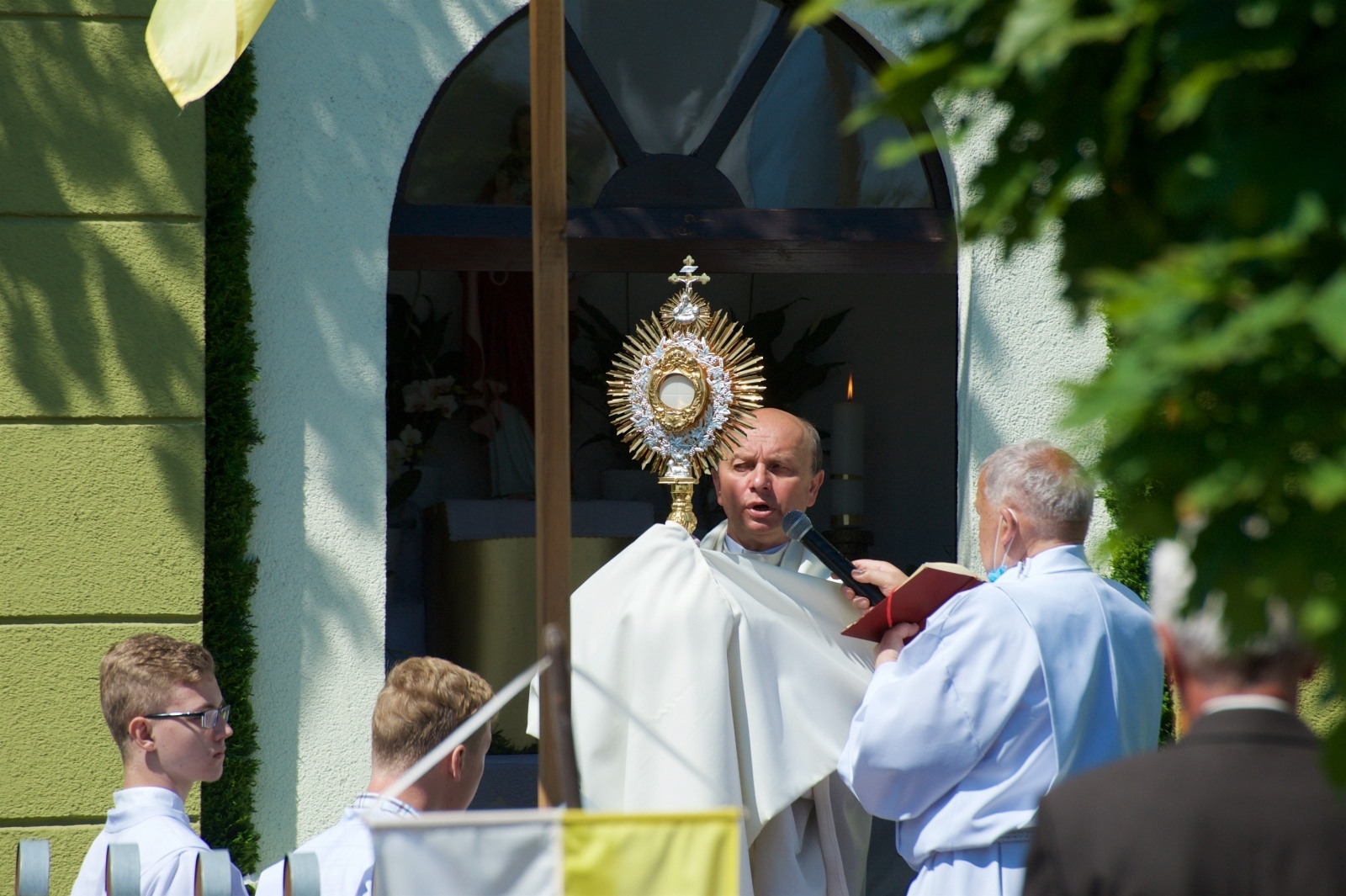 Zdjęcie w galerii na portalu naszraciborz.pl: Procesja Bożego Ciała w Tworkowie wiadomości z regionu