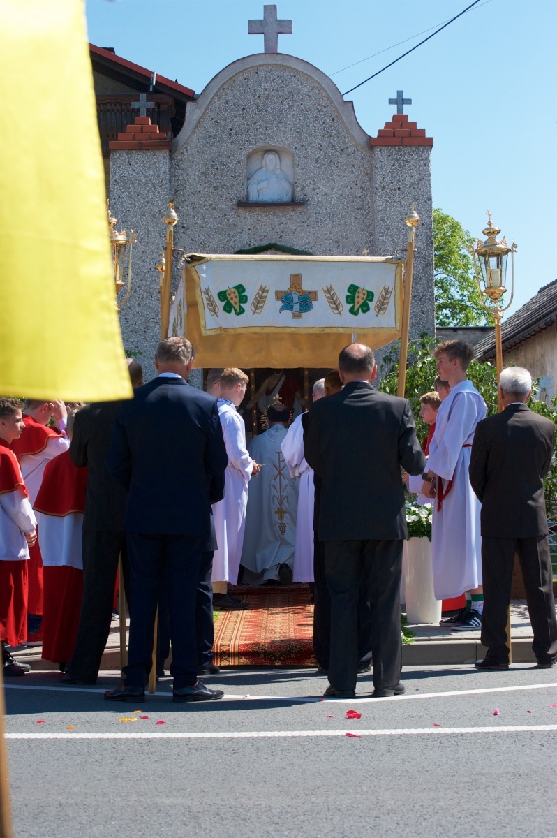 Zdjęcie w galerii na portalu naszraciborz.pl: Procesja Bożego Ciała w Tworkowie wiadomości z regionu
