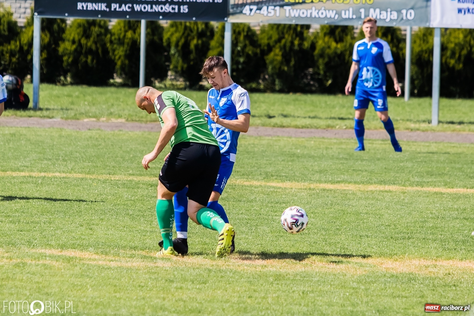 Zdjęcie w galerii na portalu naszraciborz.pl: Klasa okręgowa. Tworków nie zatrzymał rozpędzonej Unii [FOTO] wiadomości z regionu