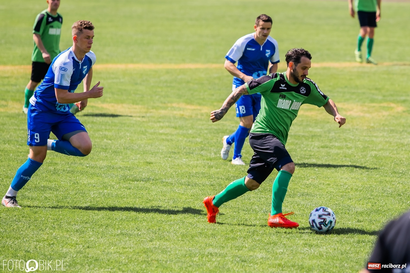 Zdjęcie w galerii na portalu naszraciborz.pl: Klasa okręgowa. Tworków nie zatrzymał rozpędzonej Unii [FOTO] wiadomości z regionu