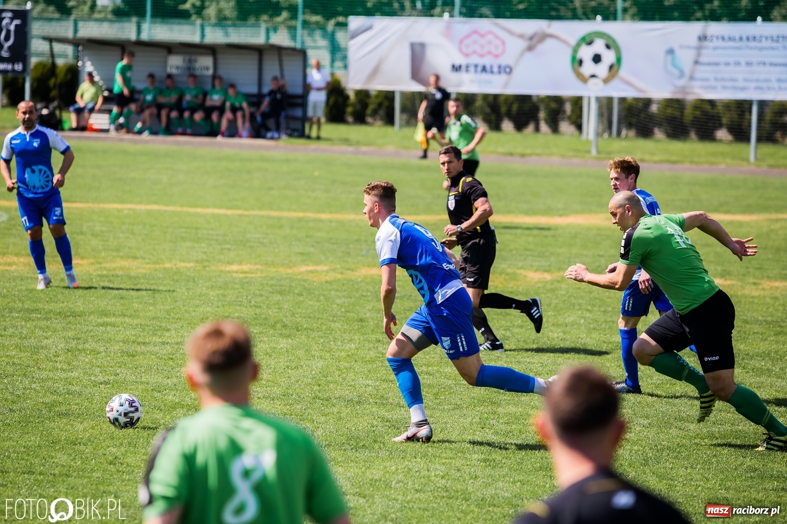 Zdjęcie w galerii na portalu naszraciborz.pl: Klasa okręgowa. Tworków nie zatrzymał rozpędzonej Unii [FOTO] wiadomości z regionu