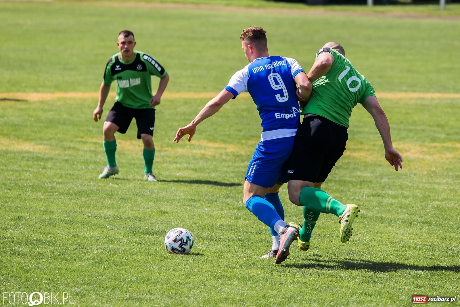Zdjęcie w galerii na portalu naszraciborz.pl: Klasa okręgowa. Tworków nie zatrzymał rozpędzonej Unii [FOTO] wiadomości z regionu