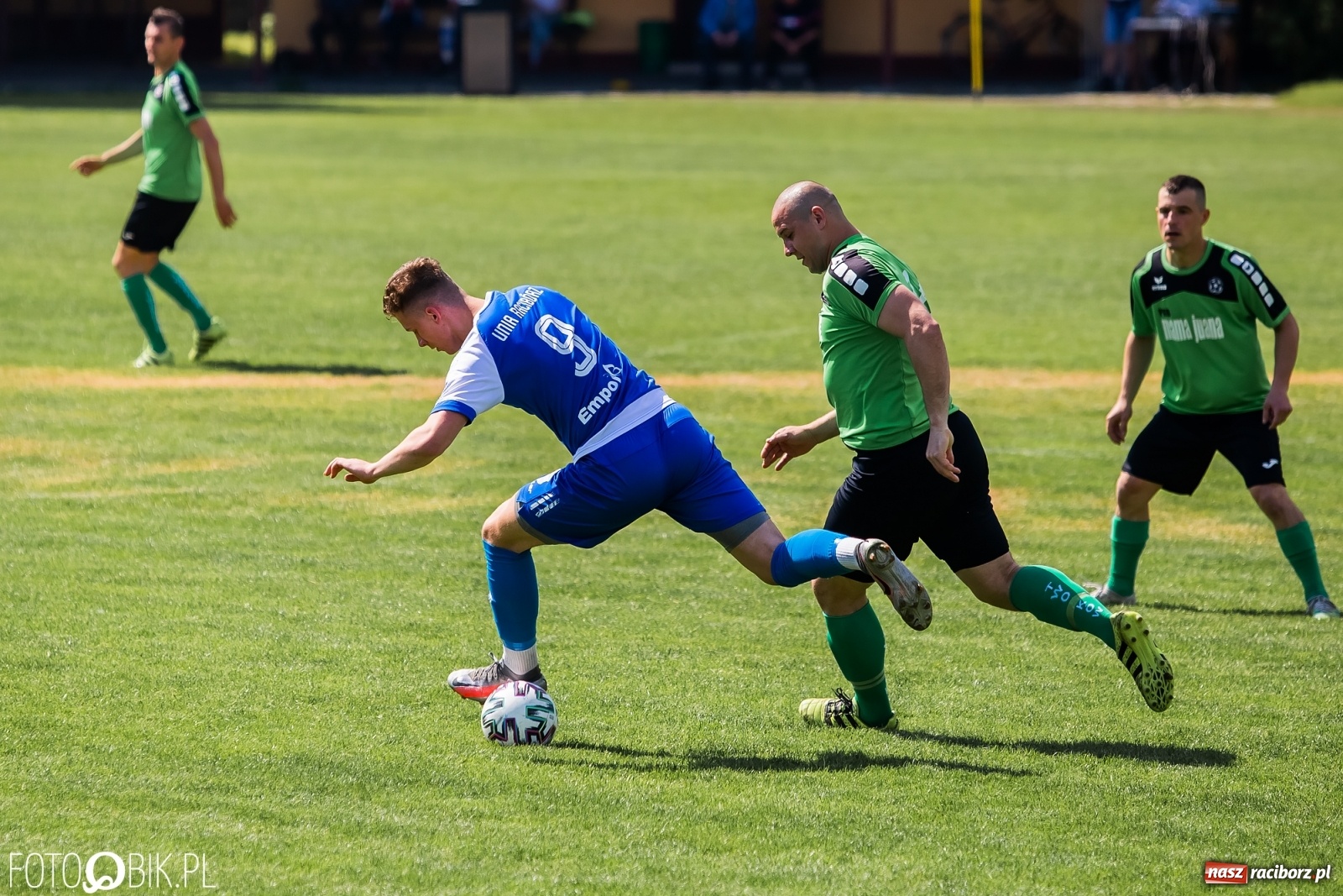 Zdjęcie w galerii na portalu naszraciborz.pl: Klasa okręgowa. Tworków nie zatrzymał rozpędzonej Unii [FOTO] wiadomości z regionu