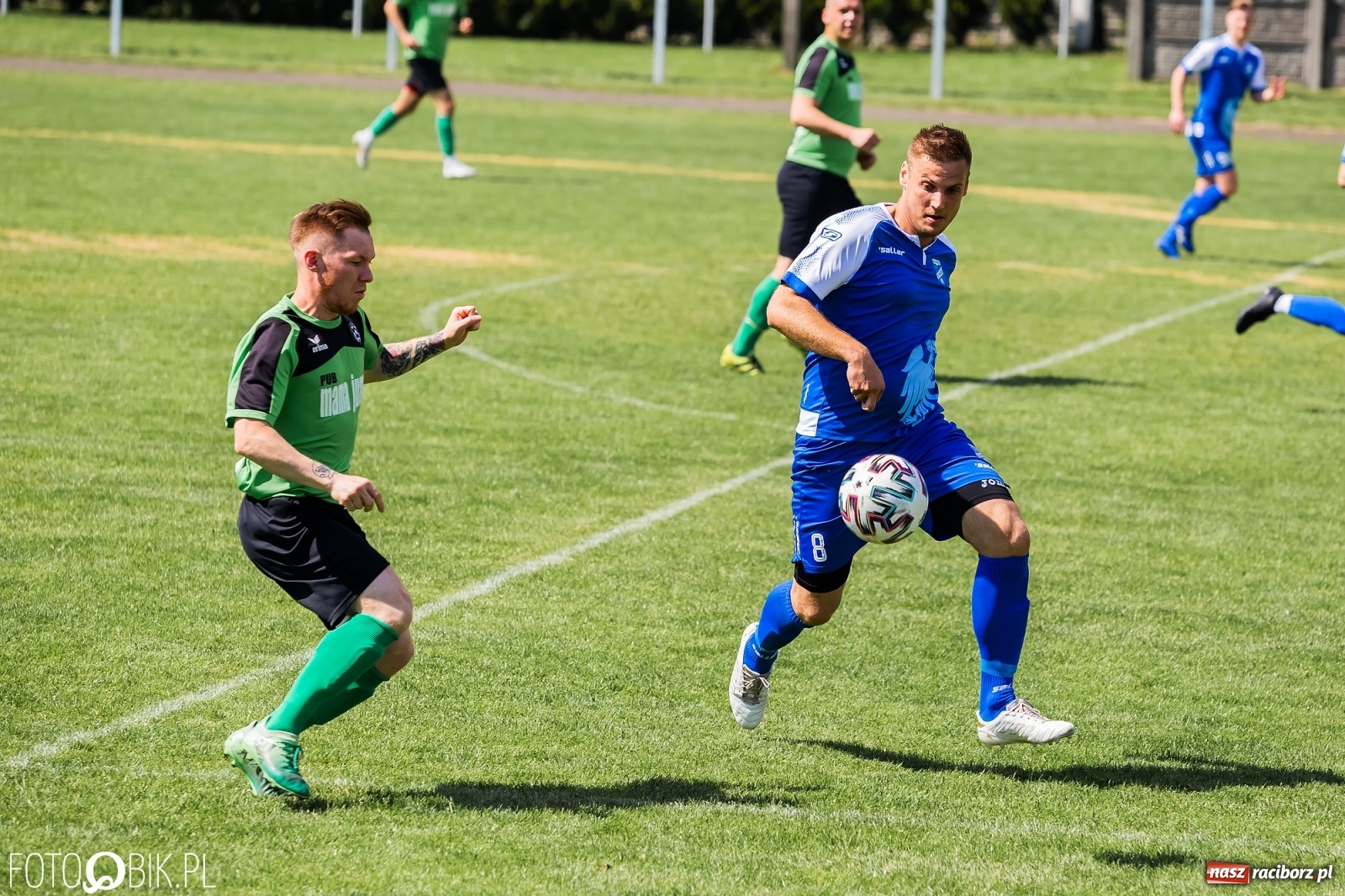 Zdjęcie w galerii na portalu naszraciborz.pl: Klasa okręgowa. Tworków nie zatrzymał rozpędzonej Unii [FOTO] wiadomości z regionu