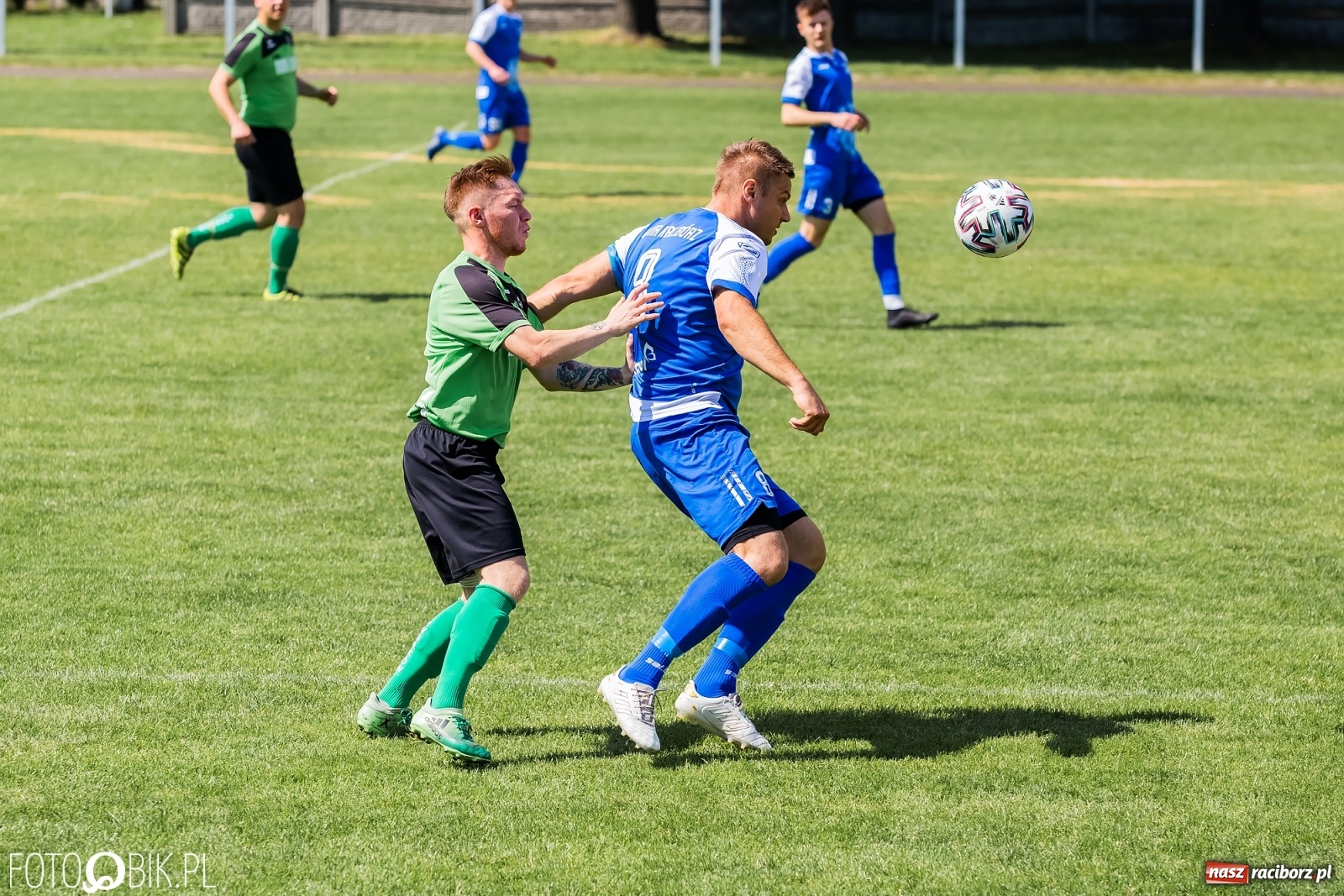 Zdjęcie w galerii na portalu naszraciborz.pl: Klasa okręgowa. Tworków nie zatrzymał rozpędzonej Unii [FOTO] wiadomości z regionu