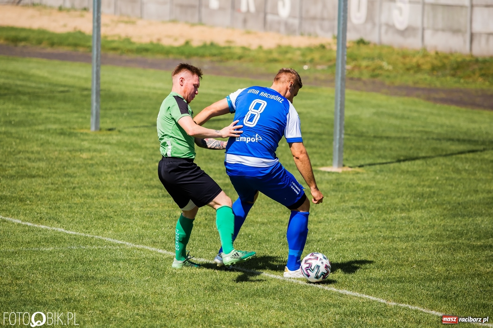 Zdjęcie w galerii na portalu naszraciborz.pl: Klasa okręgowa. Tworków nie zatrzymał rozpędzonej Unii [FOTO] wiadomości z regionu