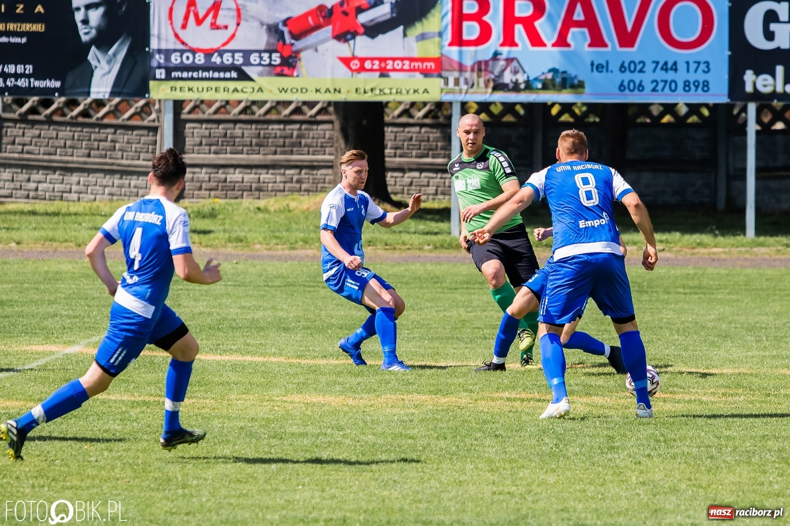 Zdjęcie w galerii na portalu naszraciborz.pl: Klasa okręgowa. Tworków nie zatrzymał rozpędzonej Unii [FOTO] wiadomości z regionu