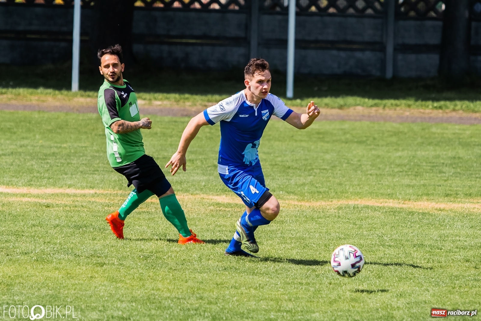 Zdjęcie w galerii na portalu naszraciborz.pl: Klasa okręgowa. Tworków nie zatrzymał rozpędzonej Unii [FOTO] wiadomości z regionu