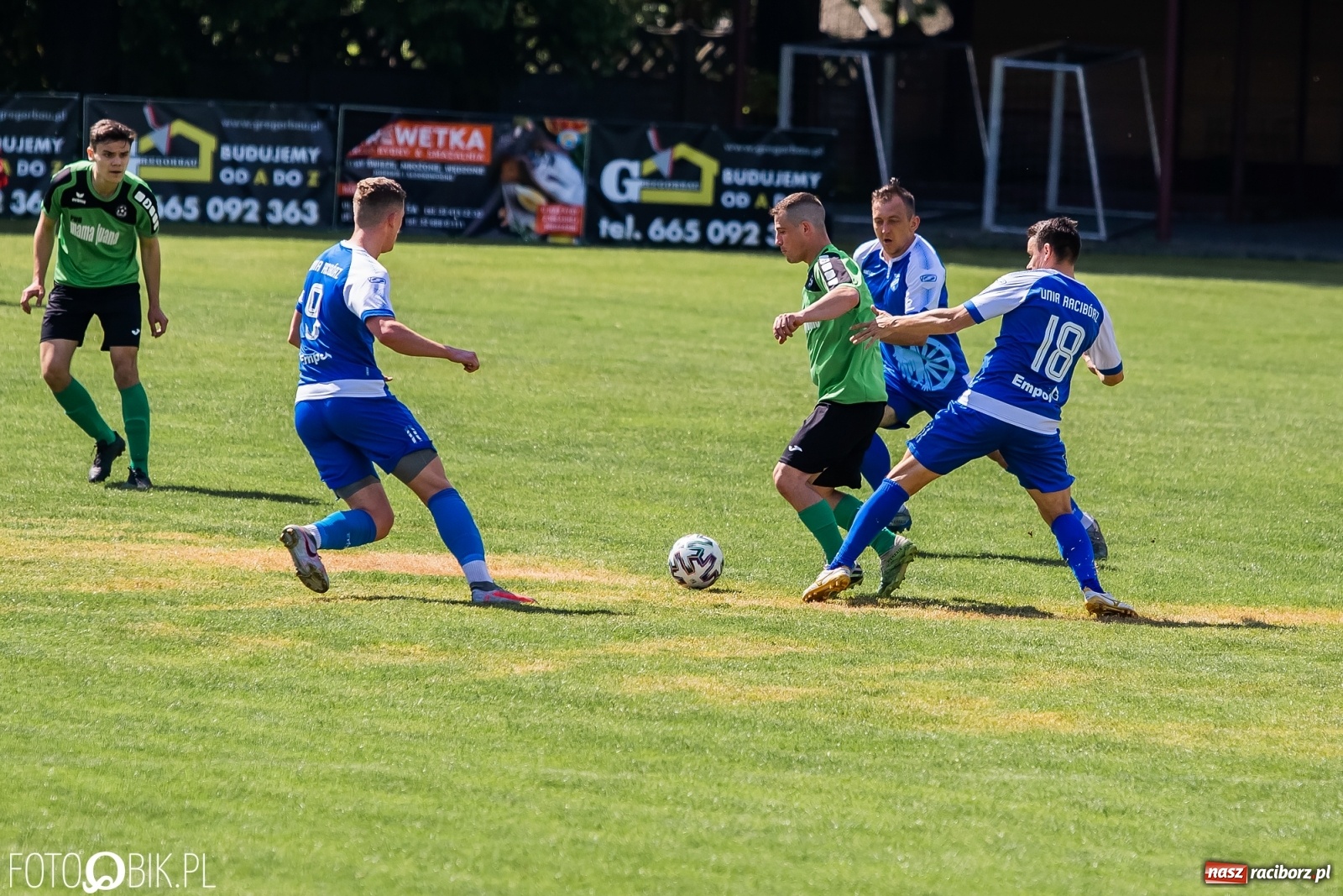 Zdjęcie w galerii na portalu naszraciborz.pl: Klasa okręgowa. Tworków nie zatrzymał rozpędzonej Unii [FOTO] wiadomości z regionu