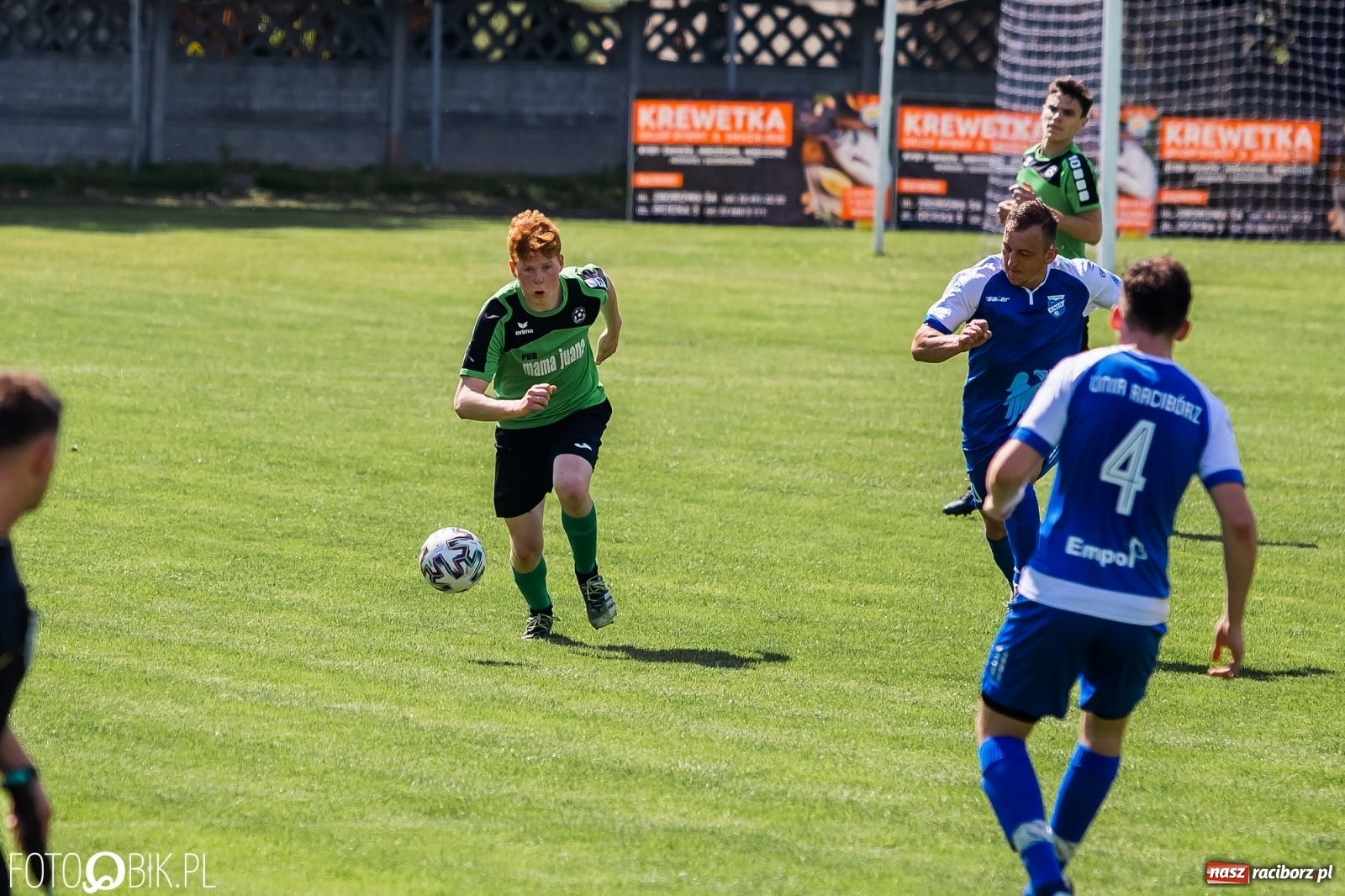 Zdjęcie w galerii na portalu naszraciborz.pl: Klasa okręgowa. Tworków nie zatrzymał rozpędzonej Unii [FOTO] wiadomości z regionu