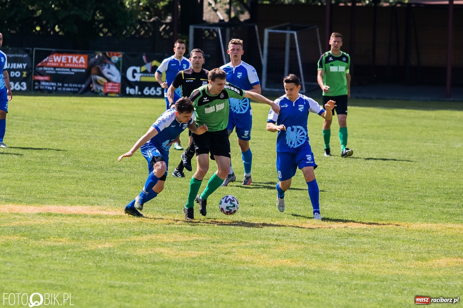 Zdjęcie w galerii na portalu naszraciborz.pl: Klasa okręgowa. Tworków nie zatrzymał rozpędzonej Unii [FOTO] wiadomości z regionu
