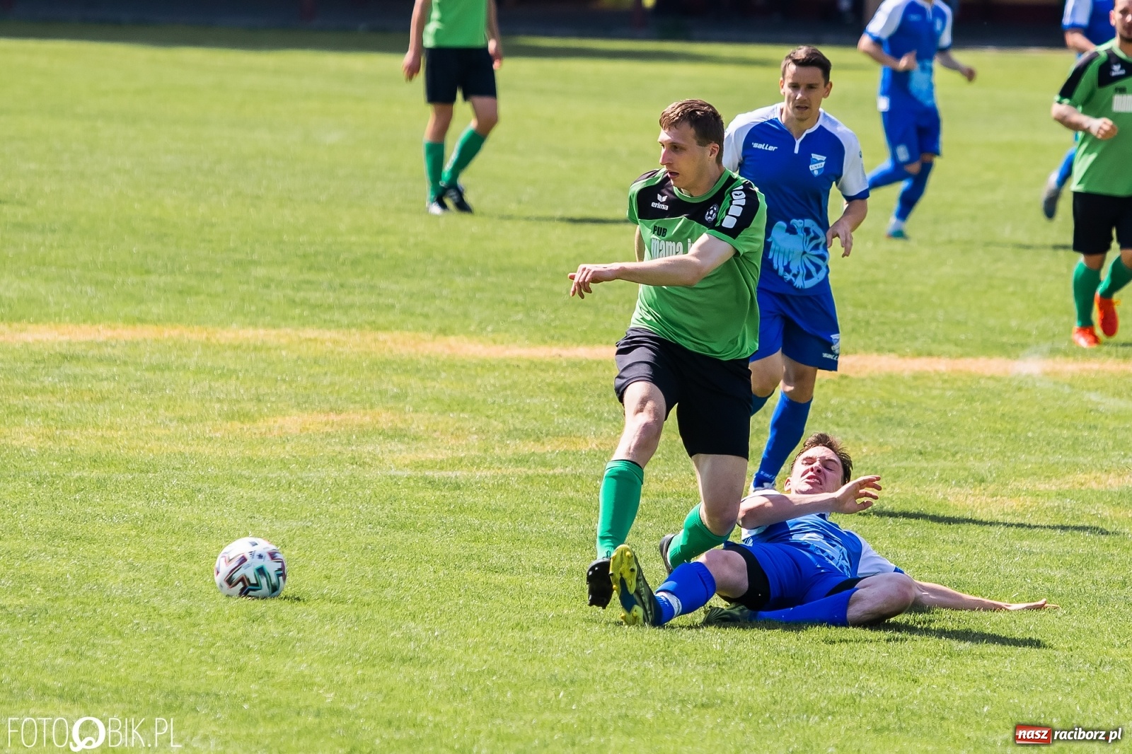 Zdjęcie w galerii na portalu naszraciborz.pl: Klasa okręgowa. Tworków nie zatrzymał rozpędzonej Unii [FOTO] wiadomości z regionu