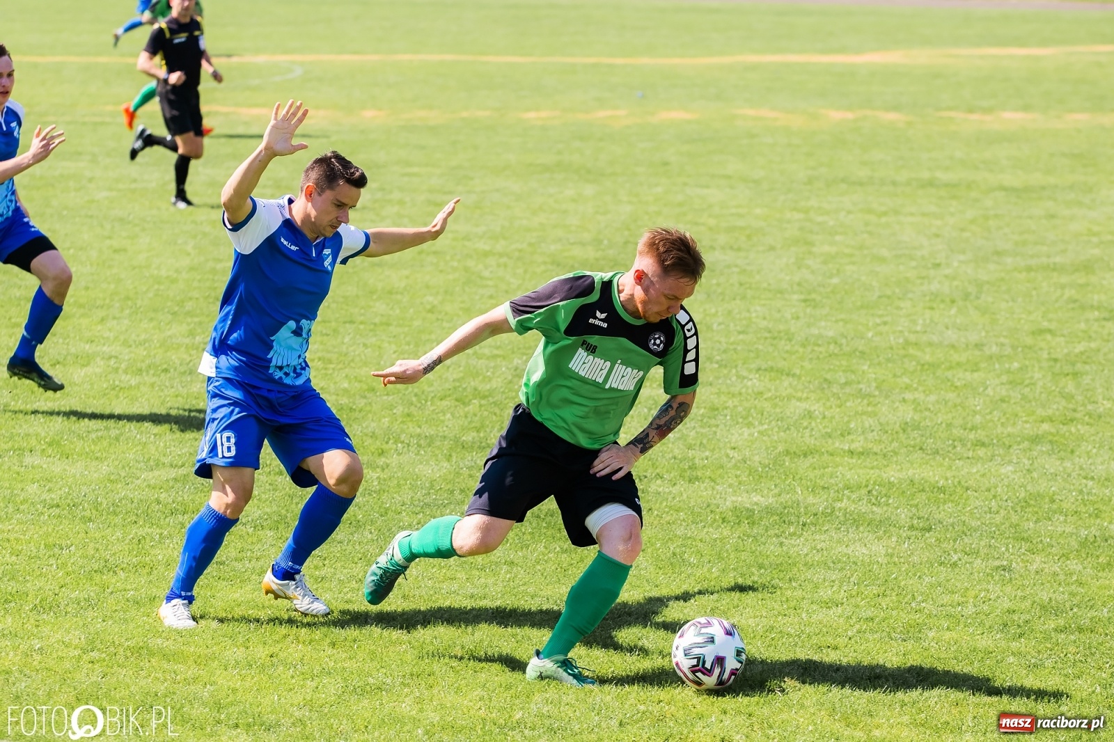 Zdjęcie w galerii na portalu naszraciborz.pl: Klasa okręgowa. Tworków nie zatrzymał rozpędzonej Unii [FOTO] wiadomości z regionu