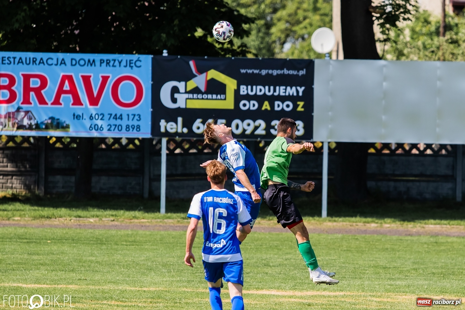 Zdjęcie w galerii na portalu naszraciborz.pl: Klasa okręgowa. Tworków nie zatrzymał rozpędzonej Unii [FOTO] wiadomości z regionu