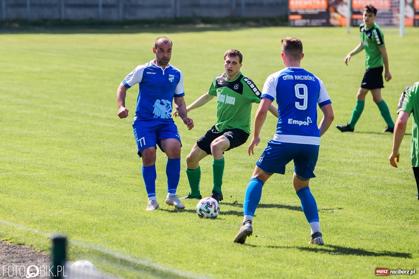 Zdjęcie w galerii na portalu naszraciborz.pl: Klasa okręgowa. Tworków nie zatrzymał rozpędzonej Unii [FOTO] wiadomości z regionu