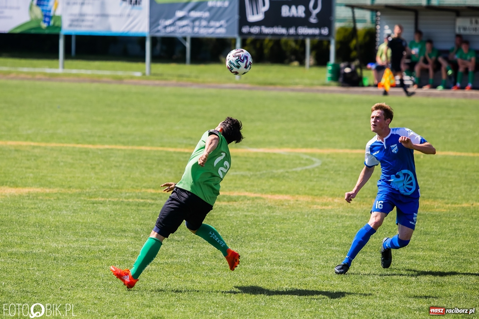 Zdjęcie w galerii na portalu naszraciborz.pl: Klasa okręgowa. Tworków nie zatrzymał rozpędzonej Unii [FOTO] wiadomości z regionu
