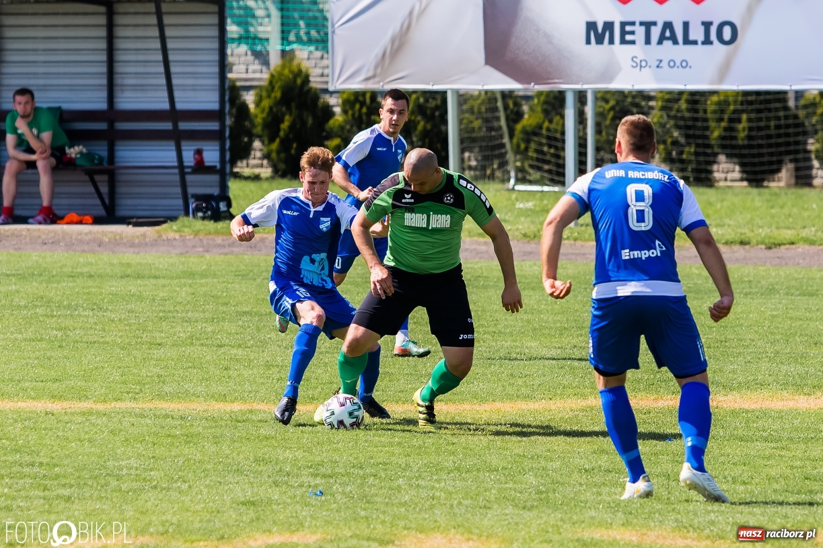 Zdjęcie w galerii na portalu naszraciborz.pl: Klasa okręgowa. Tworków nie zatrzymał rozpędzonej Unii [FOTO] wiadomości z regionu