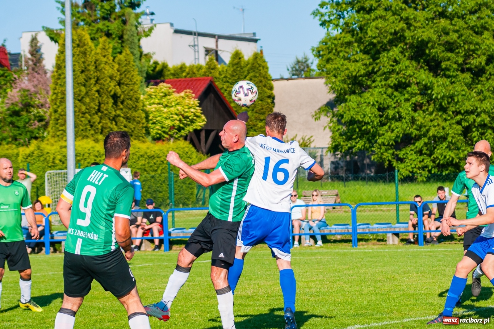 Zdjęcie w galerii na portalu naszraciborz.pl: Gol do szatni nie załamał gości. Zabełków odwrócił losy meczu [FOTO]  wiadomości z regionu