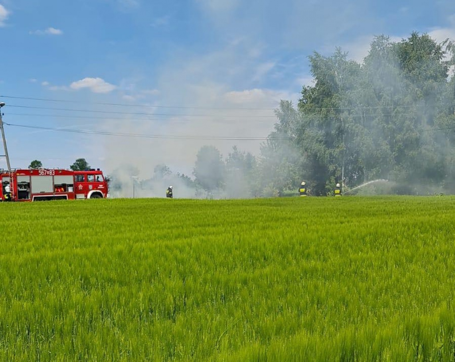 Zdjęcie w galerii na portalu naszraciborz.pl: Dwa pożary w Rudzie. Podpalacz ujęty na gorącym uczynku! wiadomości z regionu