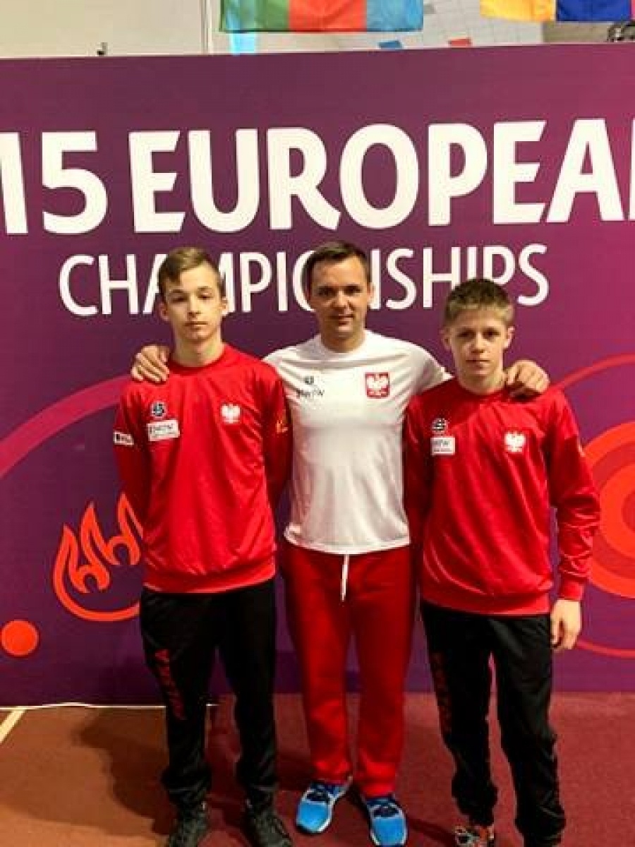 Zdjęcie w galerii na portalu naszraciborz.pl: Młodzi zapaśnicy z Raciborza na Mistrzostwach Europy wiadomości z regionu