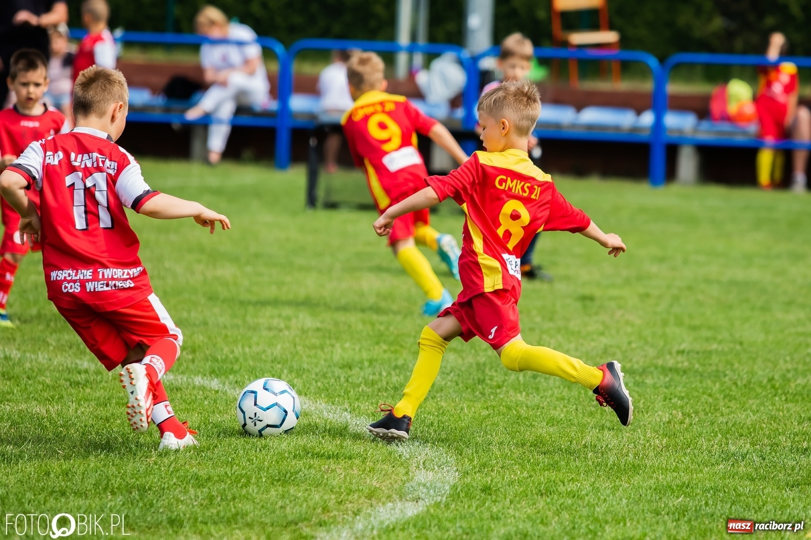 Zdjęcie w galerii na portalu naszraciborz.pl: Turniej Małych Bajtli w Markowicach. Emocji i dobrej zabawy co nie miara [FOTO] wiadomości z regionu