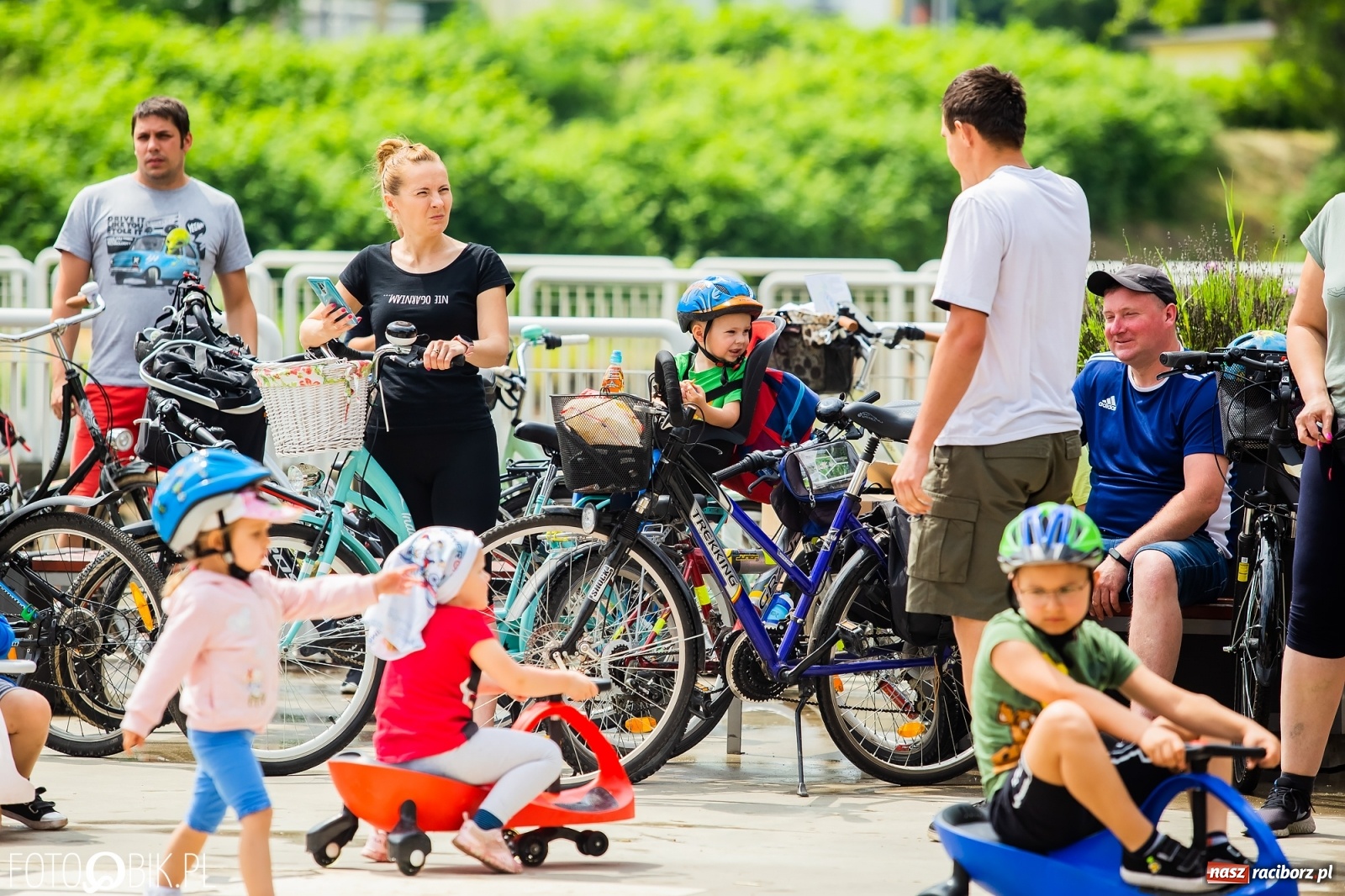 Zdjęcie w galerii na portalu naszraciborz.pl: Rodzinny rajd rowerowy już za nami [FOTO] wiadomości z regionu