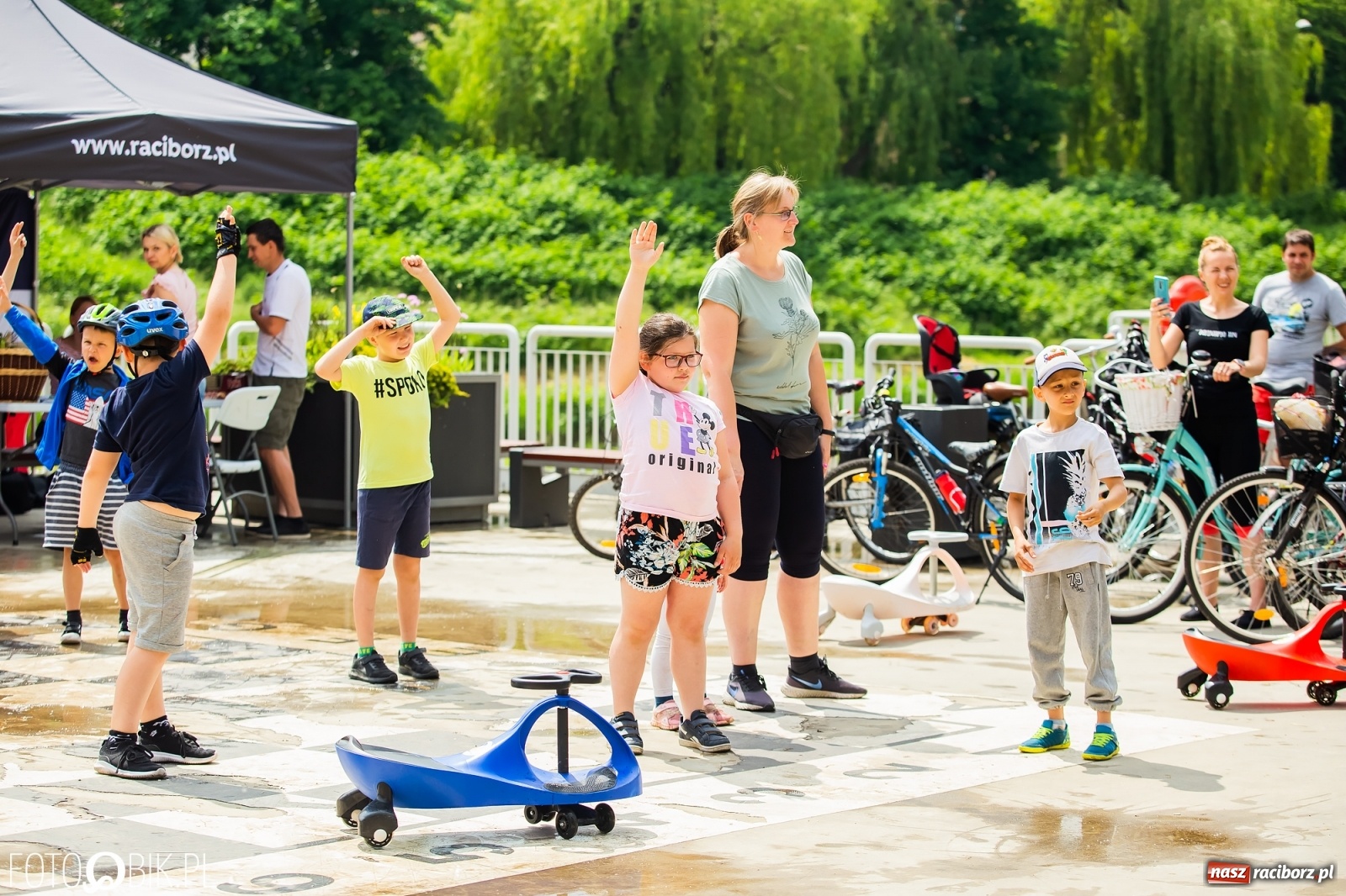 Zdjęcie w galerii na portalu naszraciborz.pl: Rodzinny rajd rowerowy już za nami [FOTO] wiadomości z regionu