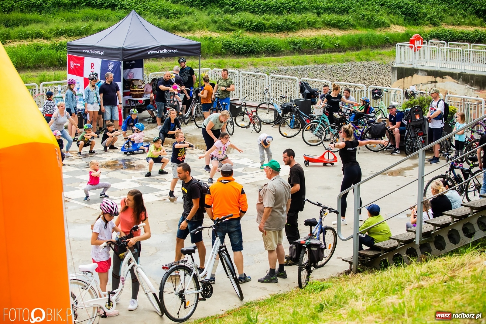 Zdjęcie w galerii na portalu naszraciborz.pl: Rodzinny rajd rowerowy już za nami [FOTO] wiadomości z regionu