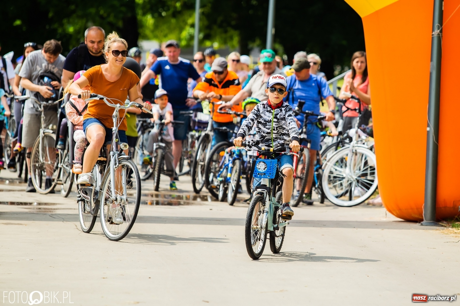 Zdjęcie w galerii na portalu naszraciborz.pl: Rodzinny rajd rowerowy już za nami [FOTO] wiadomości z regionu