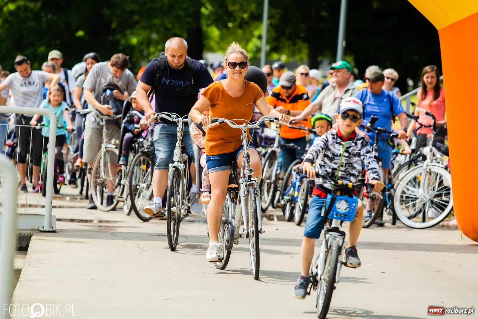 Zdjęcie w galerii na portalu naszraciborz.pl: Rodzinny rajd rowerowy już za nami [FOTO] wiadomości z regionu