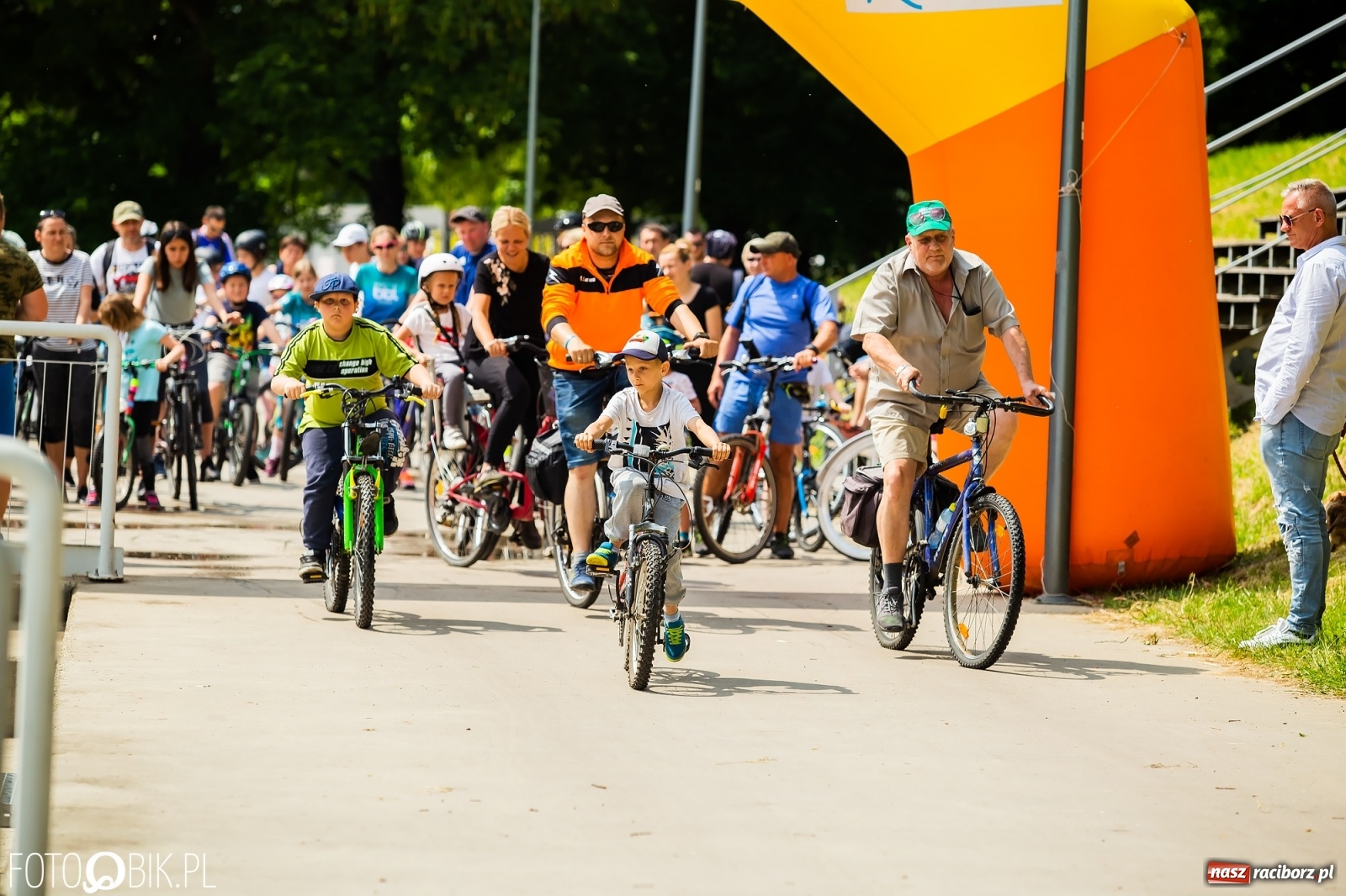 Zdjęcie w galerii na portalu naszraciborz.pl: Rodzinny rajd rowerowy już za nami [FOTO] wiadomości z regionu