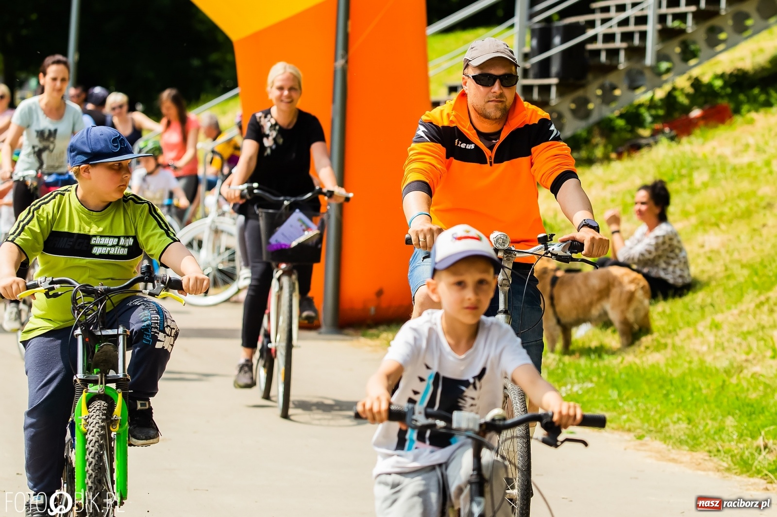 Zdjęcie w galerii na portalu naszraciborz.pl: Rodzinny rajd rowerowy już za nami [FOTO] wiadomości z regionu