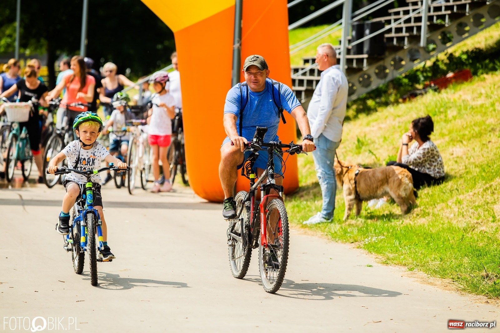 Zdjęcie w galerii na portalu naszraciborz.pl: Rodzinny rajd rowerowy już za nami [FOTO] wiadomości z regionu