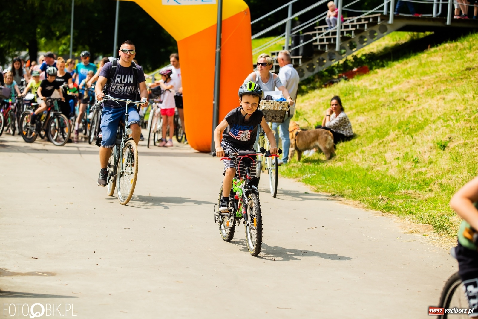 Zdjęcie w galerii na portalu naszraciborz.pl: Rodzinny rajd rowerowy już za nami [FOTO] wiadomości z regionu