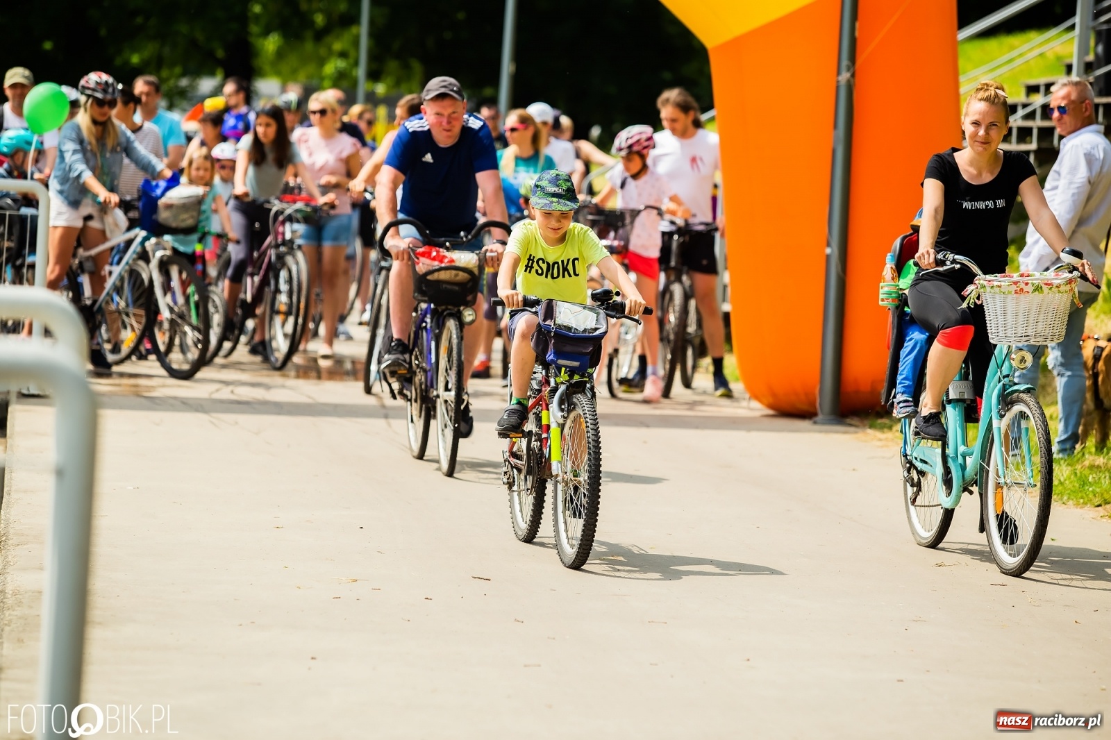 Zdjęcie w galerii na portalu naszraciborz.pl: Rodzinny rajd rowerowy już za nami [FOTO] wiadomości z regionu