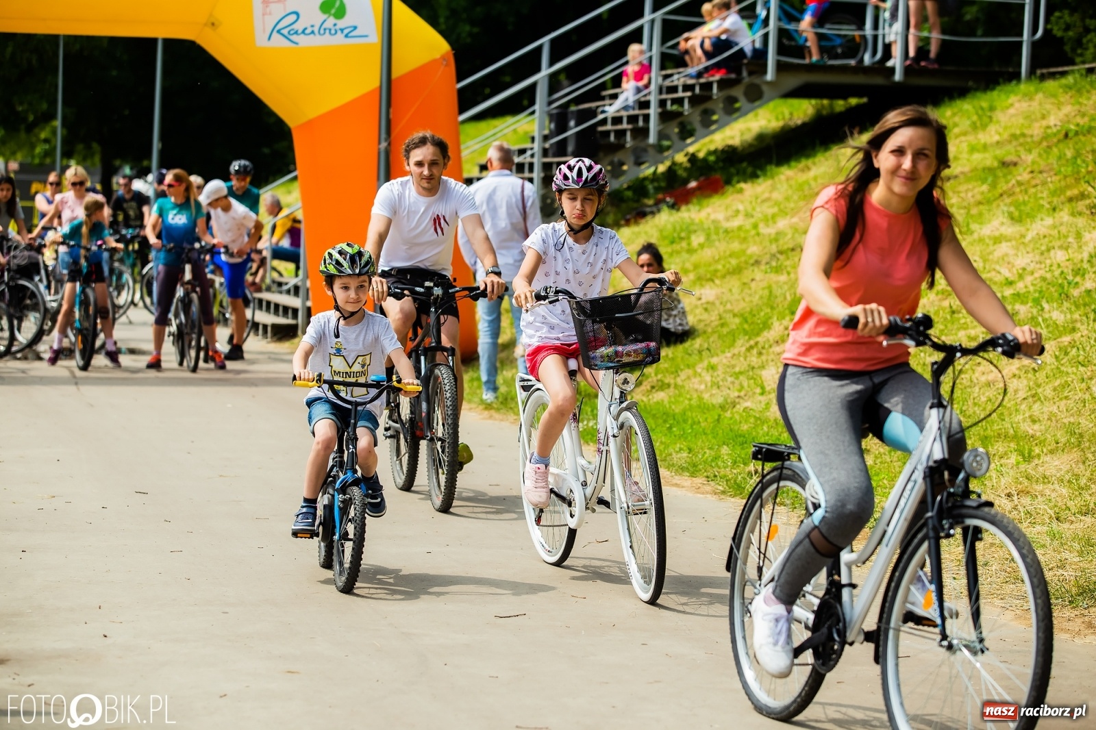 Zdjęcie w galerii na portalu naszraciborz.pl: Rodzinny rajd rowerowy już za nami [FOTO] wiadomości z regionu