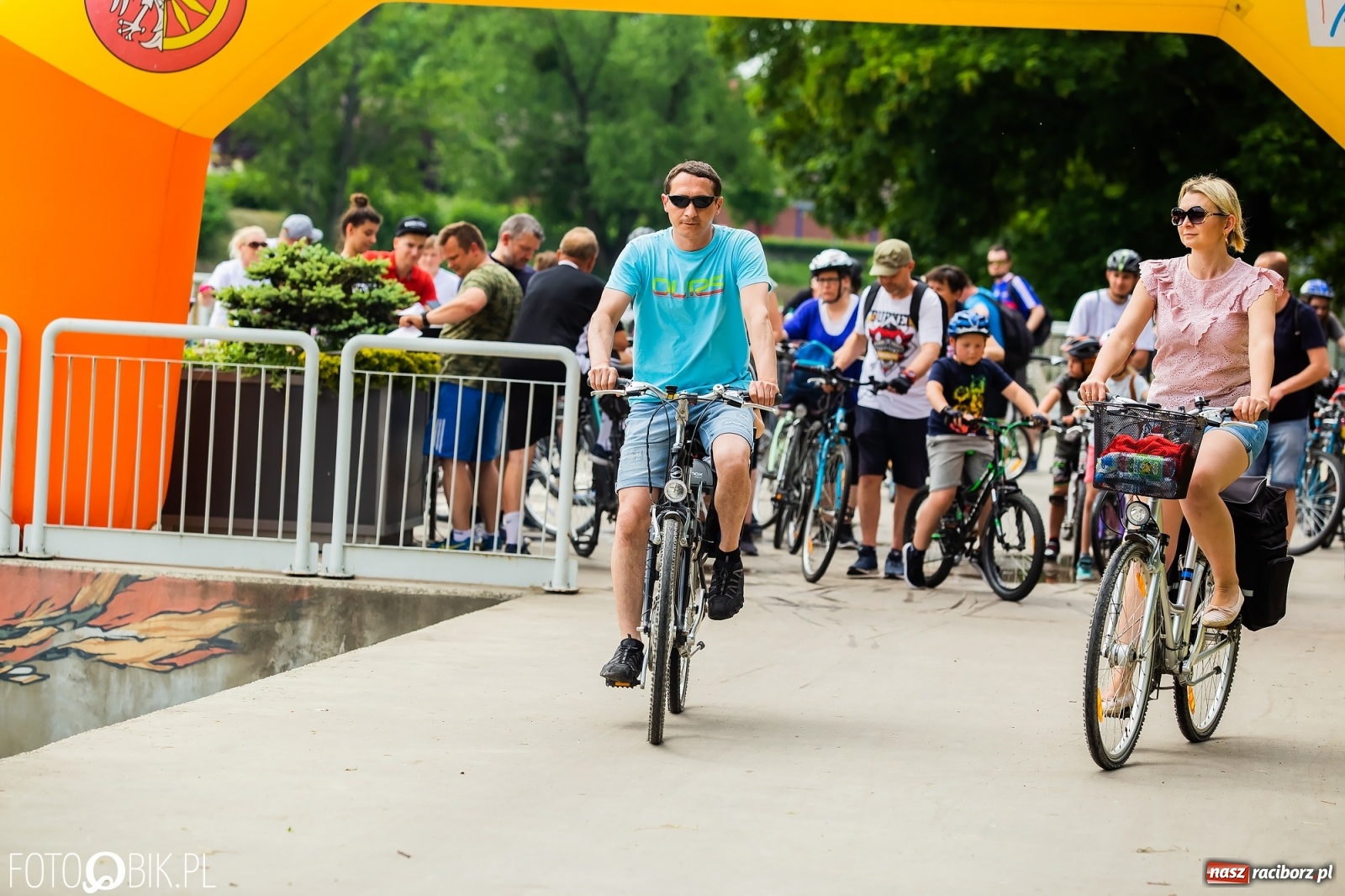 Zdjęcie w galerii na portalu naszraciborz.pl: Rodzinny rajd rowerowy już za nami [FOTO] wiadomości z regionu