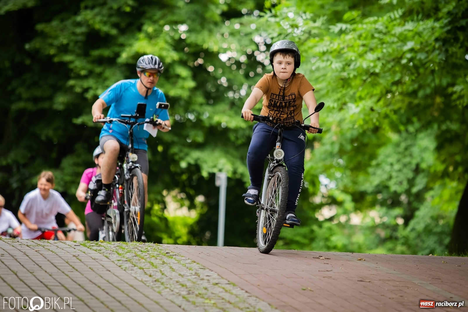 Zdjęcie w galerii na portalu naszraciborz.pl: Rodzinny rajd rowerowy już za nami [FOTO] wiadomości z regionu