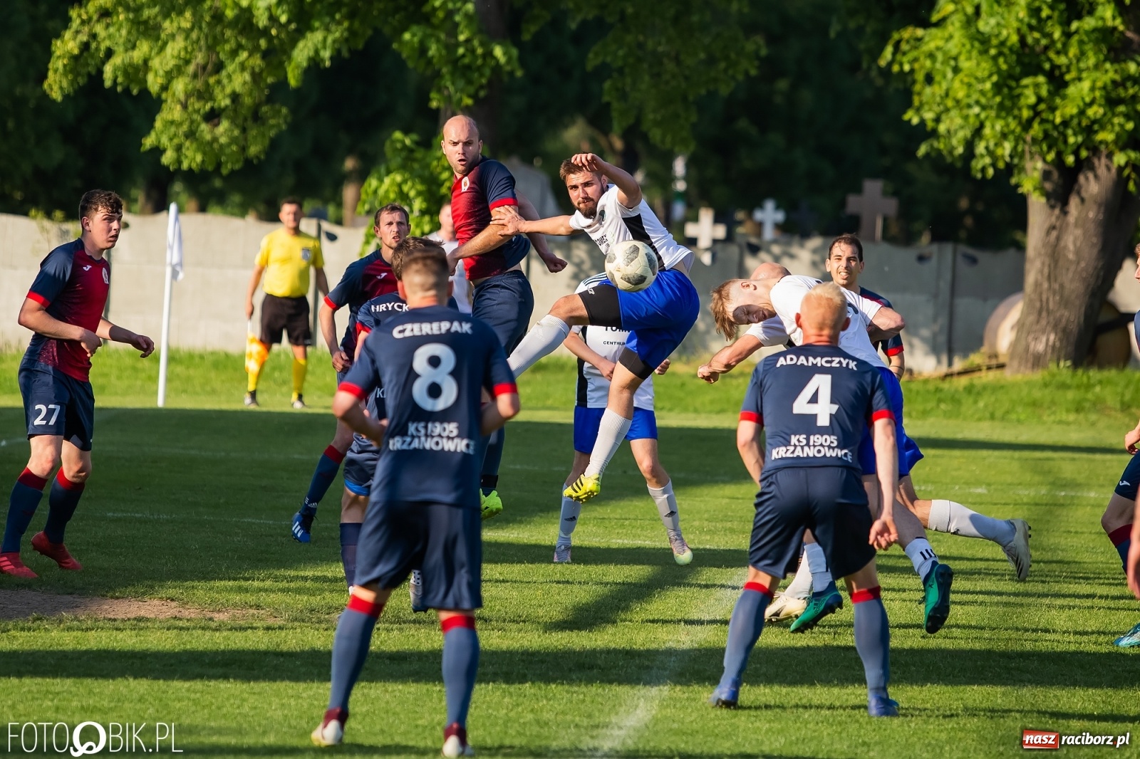 Zdjęcie w galerii na portalu naszraciborz.pl: Klasa okręgowa. Krzanowice lepsze niż Marklowice [FOTO] wiadomości z regionu