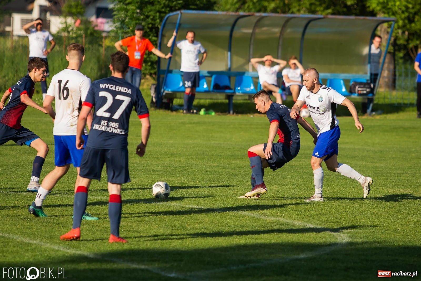 Zdjęcie w galerii na portalu naszraciborz.pl: Klasa okręgowa. Krzanowice lepsze niż Marklowice [FOTO] wiadomości z regionu
