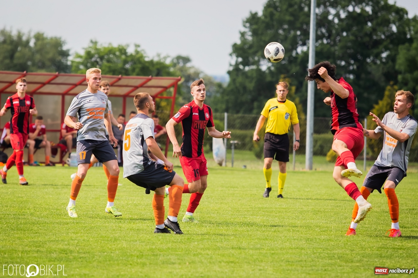 Zdjęcie w galerii na portalu naszraciborz.pl: Borucin bezlitosny dla Rymera [FOTO] wiadomości z regionu