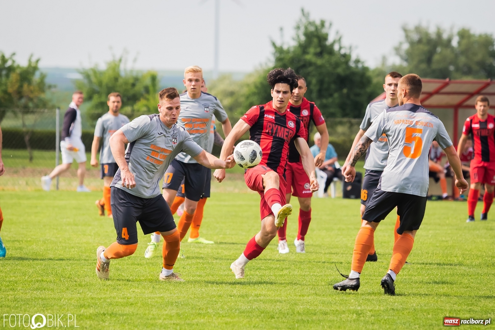 Zdjęcie w galerii na portalu naszraciborz.pl: Borucin bezlitosny dla Rymera [FOTO] wiadomości z regionu