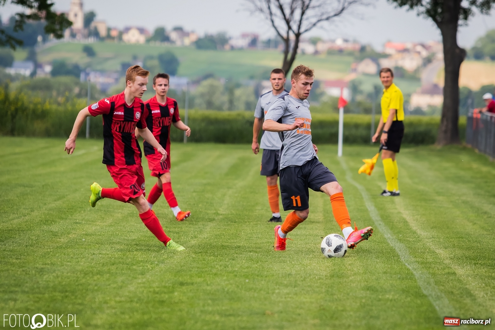 Zdjęcie w galerii na portalu naszraciborz.pl: Borucin bezlitosny dla Rymera [FOTO] wiadomości z regionu