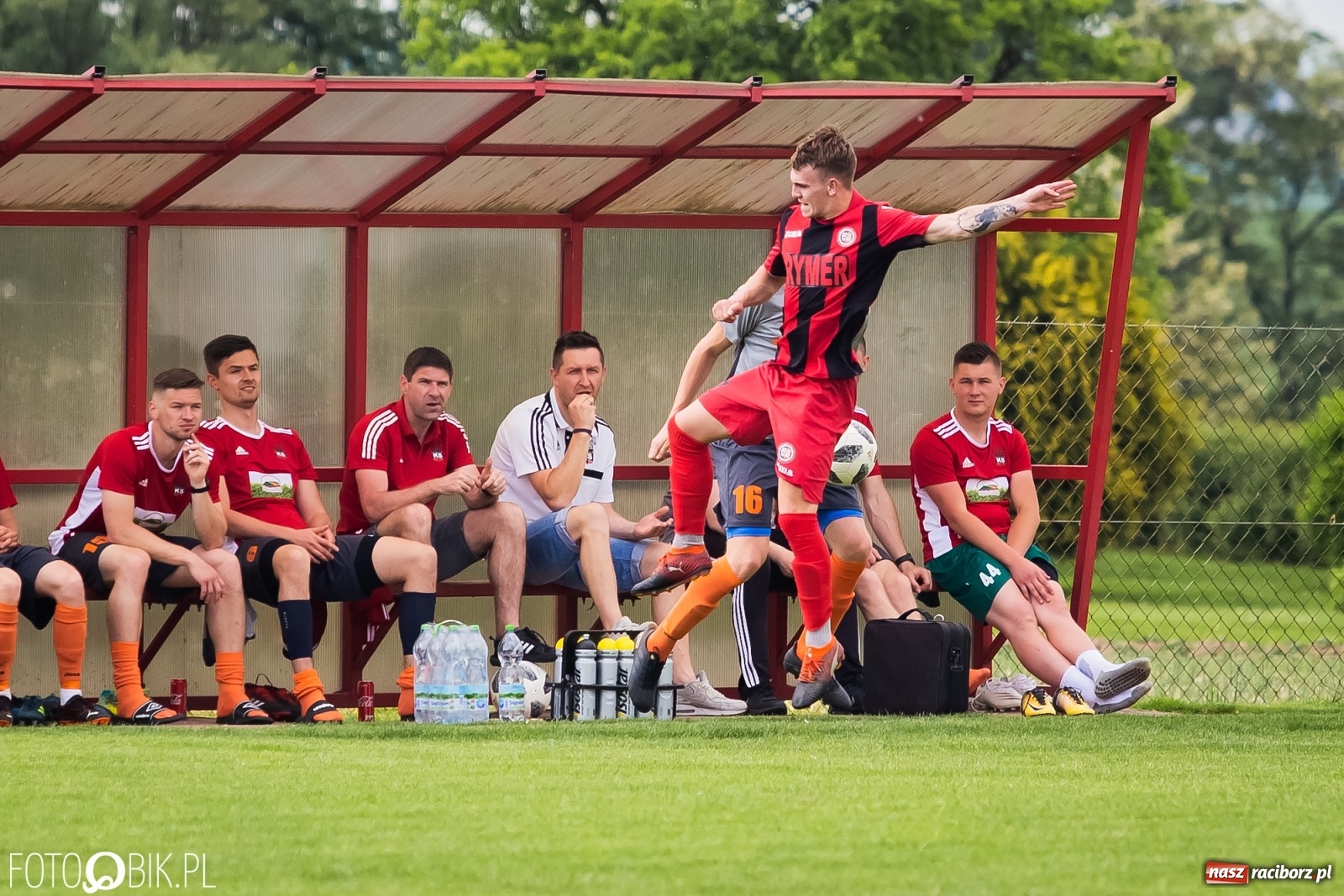 Zdjęcie w galerii na portalu naszraciborz.pl: Borucin bezlitosny dla Rymera [FOTO] wiadomości z regionu