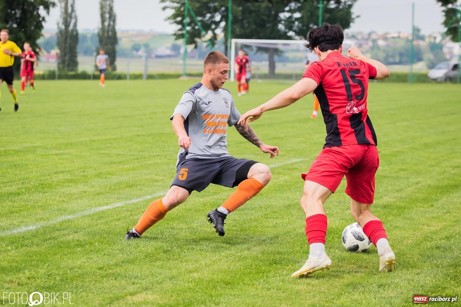Zdjęcie w galerii na portalu naszraciborz.pl: Borucin bezlitosny dla Rymera [FOTO] wiadomości z regionu