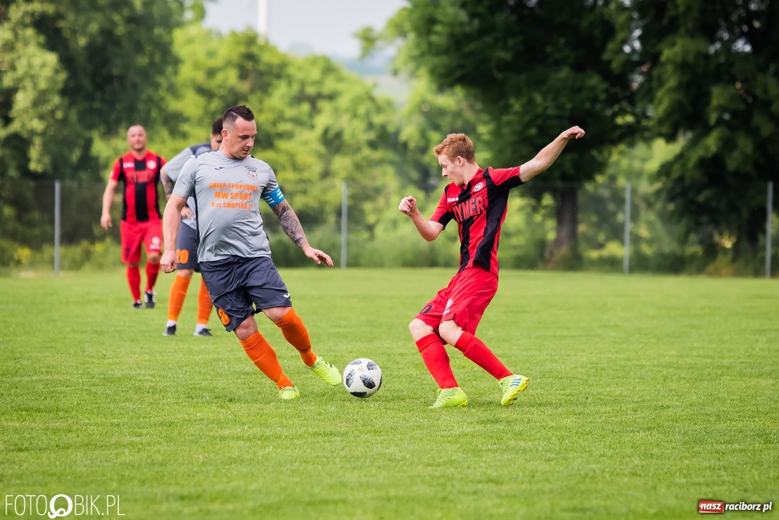 Zdjęcie w galerii na portalu naszraciborz.pl: Borucin bezlitosny dla Rymera [FOTO] wiadomości z regionu