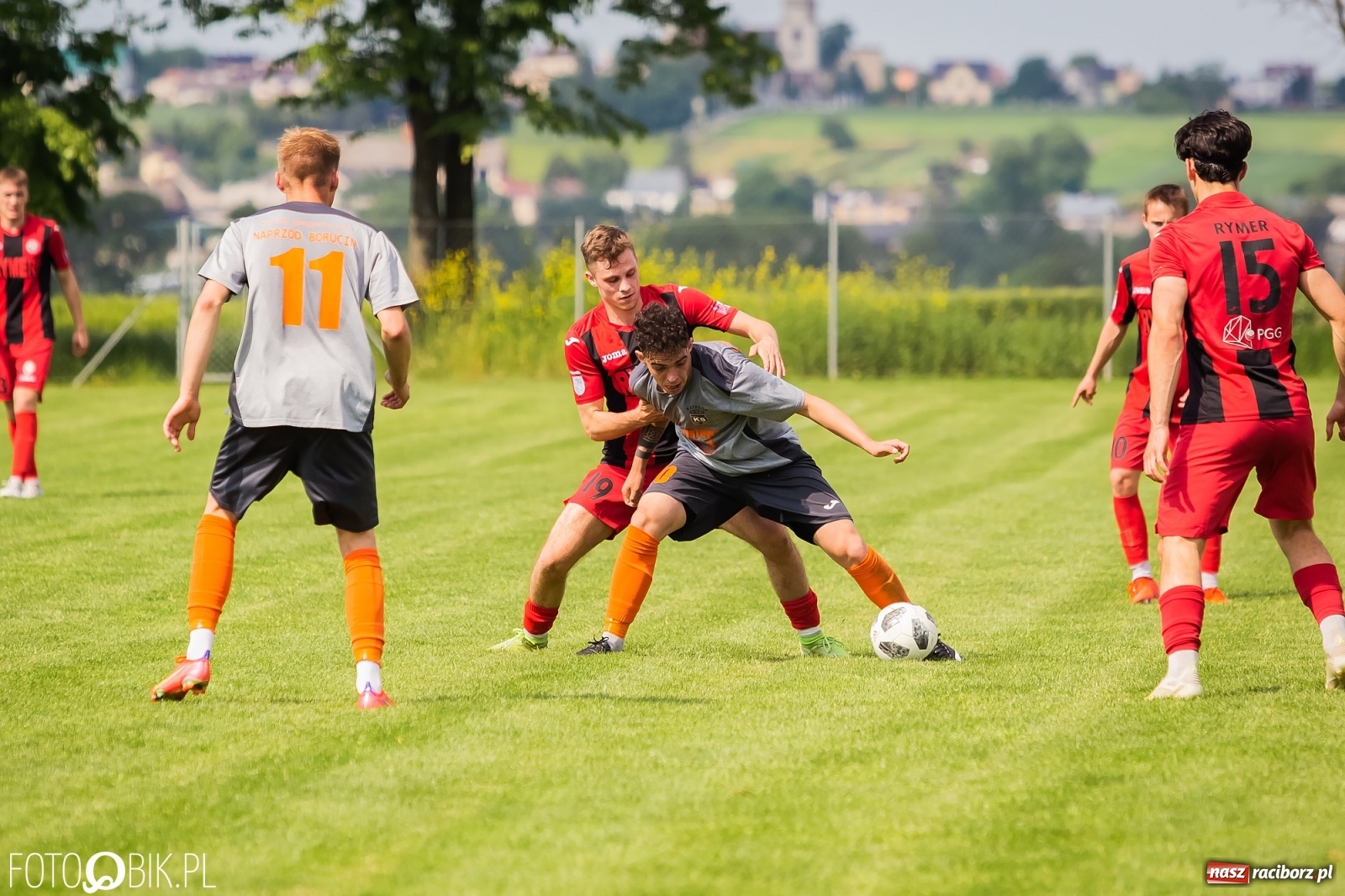 Zdjęcie w galerii na portalu naszraciborz.pl: Borucin bezlitosny dla Rymera [FOTO] wiadomości z regionu
