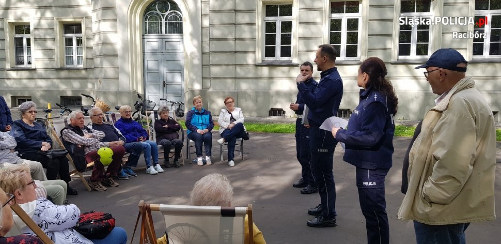 Zdjęcie w galerii na portalu naszraciborz.pl: Świadomy senior. Spotkania z raciborskimi policjantami wiadomości z regionu